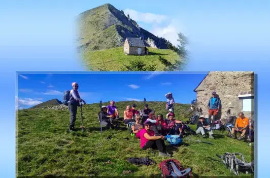 Pause à la Cabane d'Ilhet Rando65